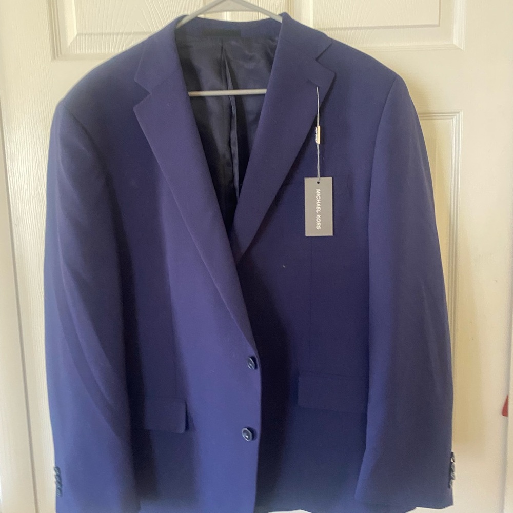 NWT Michael Kors Men's Blue Blazer